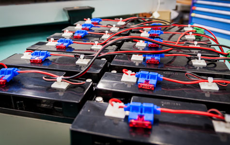 Illustration d'une batteries d’alimentation