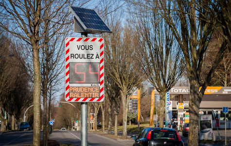 Illustration d'un radar pédagogique