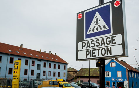Illustration d'une signalisation renforcée